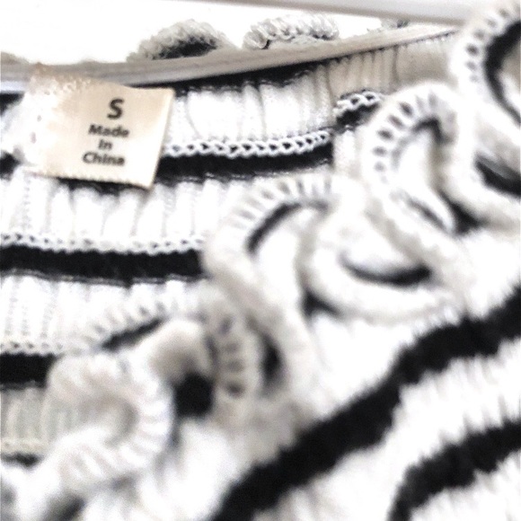 Black & White Striped Top - Picture 2 of 2